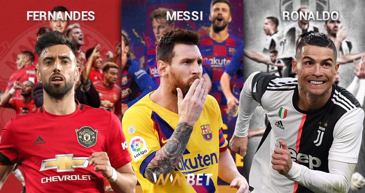 Fernandes, Messi, Ronaldo